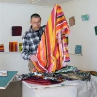 Painting Patterned Cloth